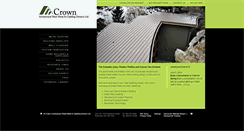 Desktop Screenshot of crownmetalltd.com