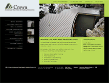 Tablet Screenshot of crownmetalltd.com